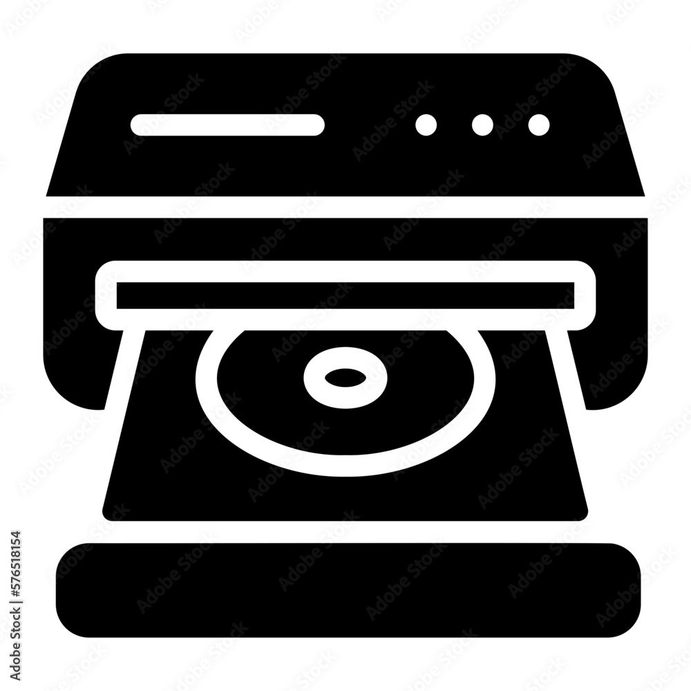 cd glyph icon