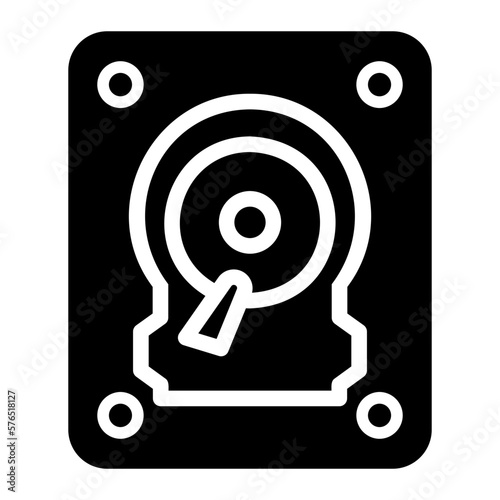 harddisk glyph icon