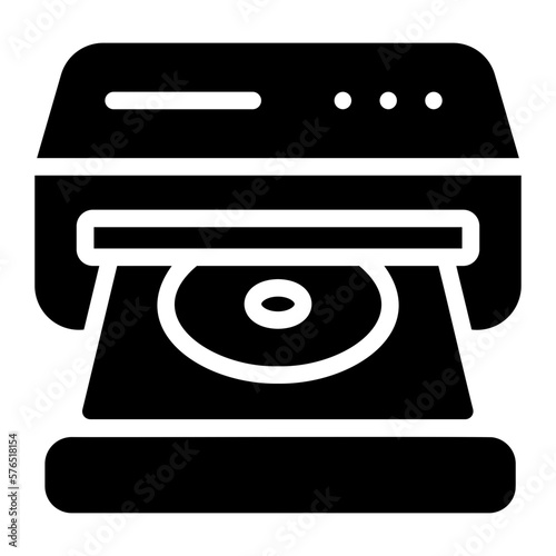 cd glyph icon