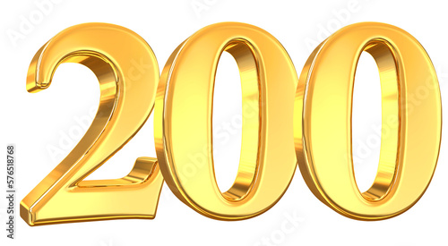 200 Golden Number 