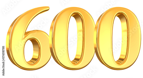 600 Golden Number 