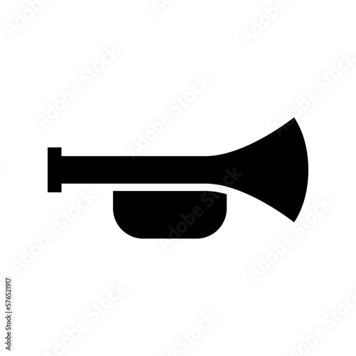 trumpet icon or logo isolated sign symbol vector illustration - high quality black style vector icons