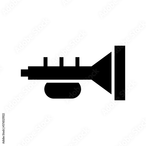trumpet icon or logo isolated sign symbol vector illustration - high quality black style vector icons