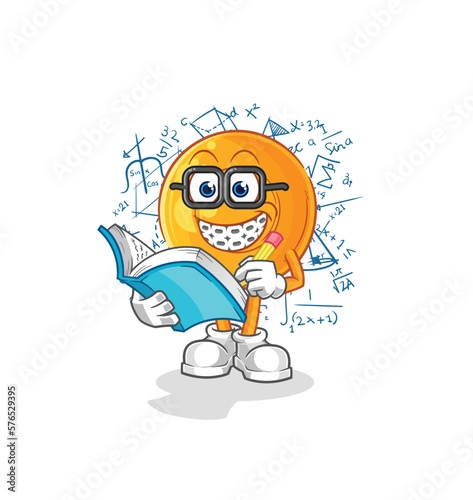 throat lozenges geek cartoon. cartoon mascot vector