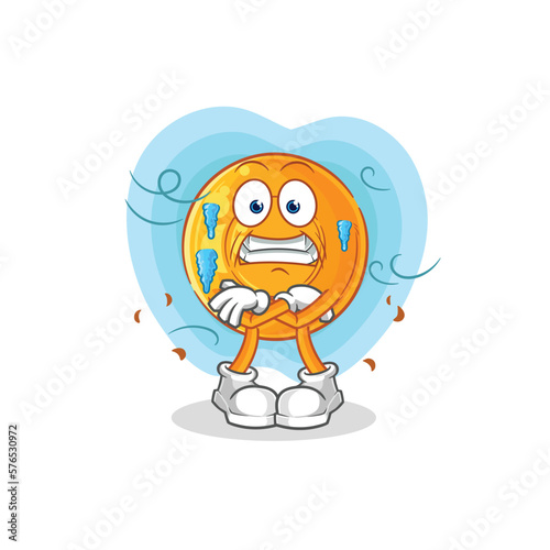 throat lozenges cold illustration. character vector