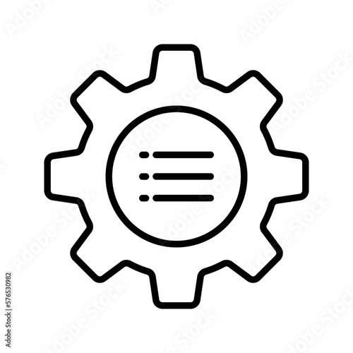 Option icon. sign for mobile concept and web design. vector illustration