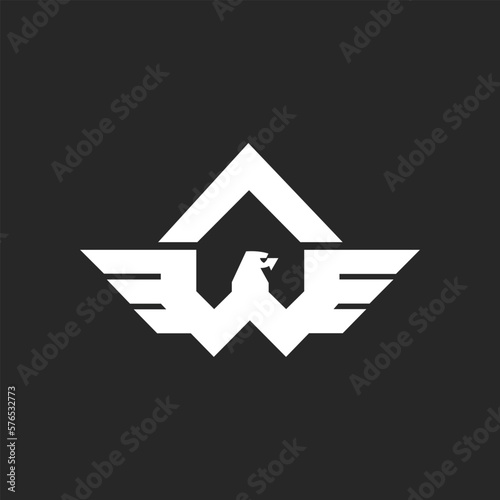 Free Download creative icon with letter W and letter A - GFXLoad