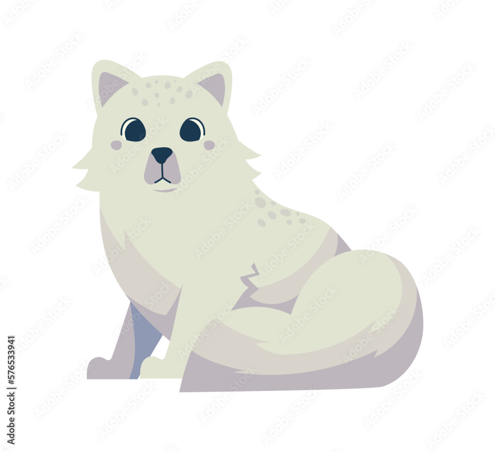 Obraz premium fox arctic animal