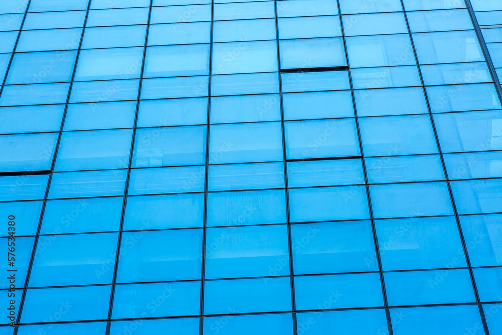 Abstract building. blue glass wall of skyscraper. Abstract building. blue glass wall of skyscraper.