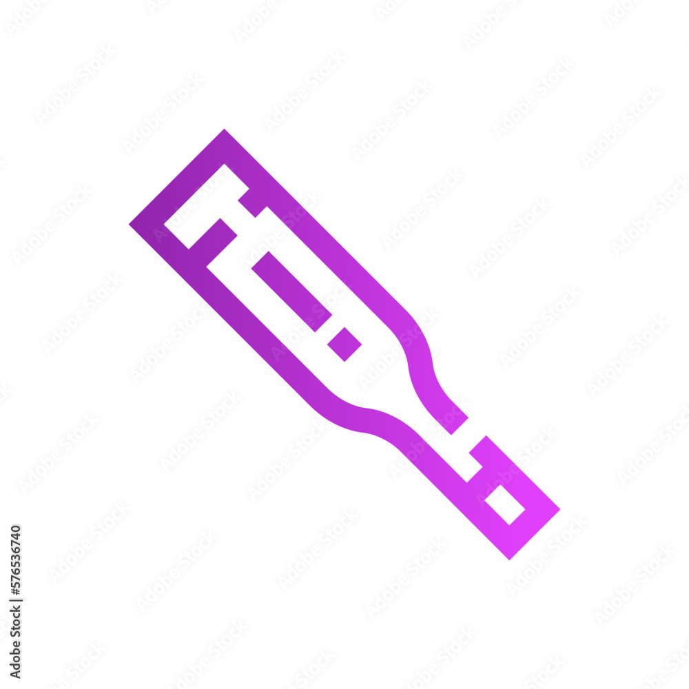 thermometer gradient icon thermometer gradient icon
