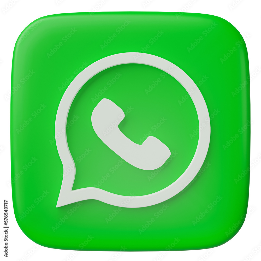 WhatsApp 3D line Icon by Kazi Shimanto on Dribbble