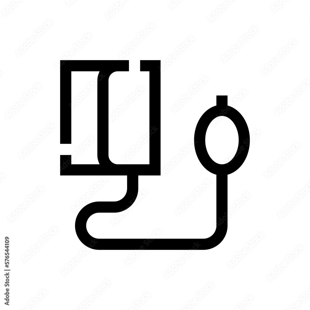 blood pressure line icon blood pressure line icon