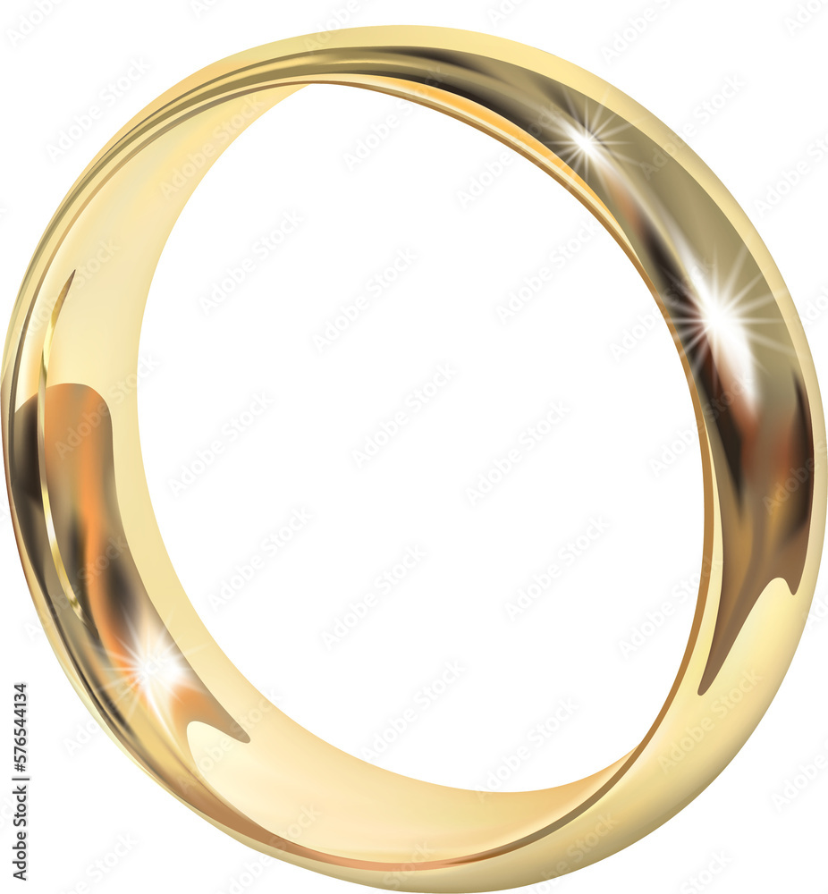 Obraz premium golden rings