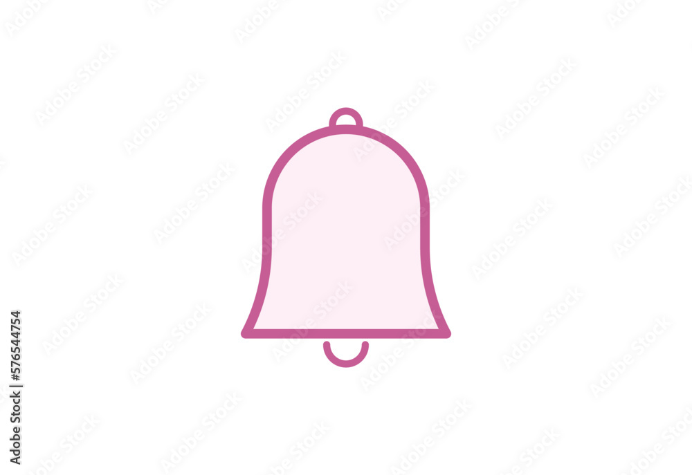 Notification bell icon for incoming inbox message. Vector ringing bell and notification number sign for alarm clock and smartphone application alert Notification bell icon for incoming inbox message. Vector ringing bell and notification number sign for alarm clock and smartphone application alert