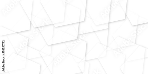 Abstract background with White blank background with space for text on a geometric pattern. modern and creative design and Template for branding business identity. For graphic designers presentations