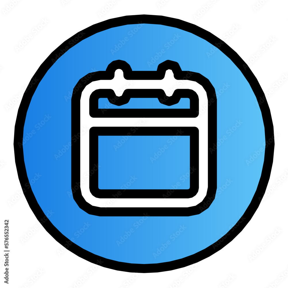 calendar gradient icon calendar gradient icon