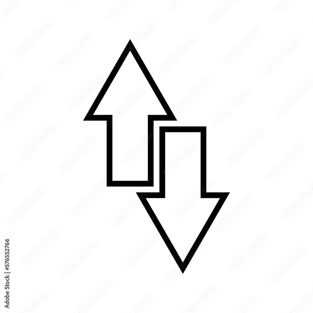 Sort icon. sign for mobile concept and web design. vector illustration Sort icon. sign for mobile concept and web design. vector illustration