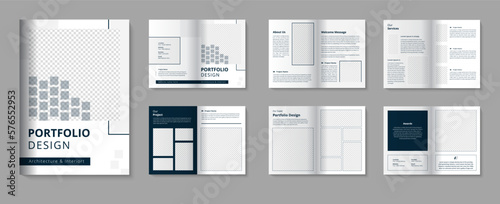 Architecture Portfolio Design or Portfolio Template