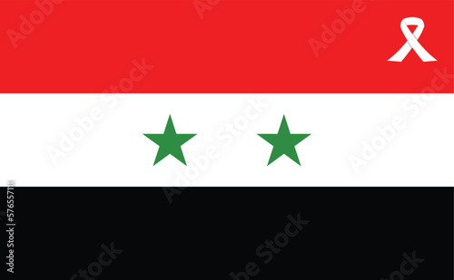 syria vector flag