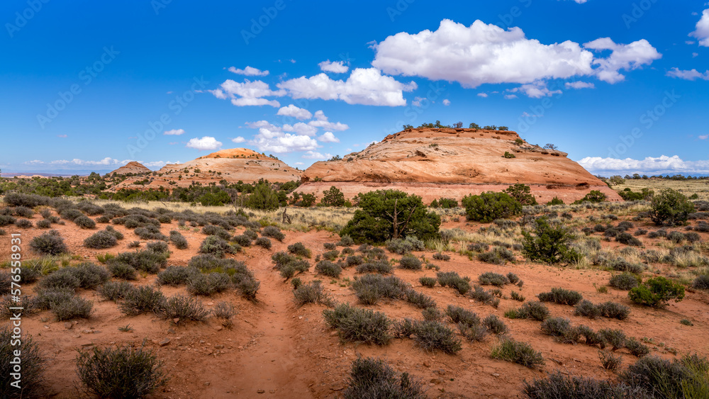 Aztec Butte in Canyonlands National Park, Utah, United States