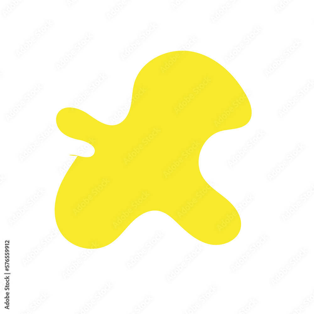 Yellow Abstract Shapes Yellow Abstract Shapes