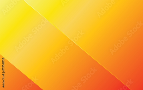 abstract modern yellow background vector illustration with orange gradient color and lines