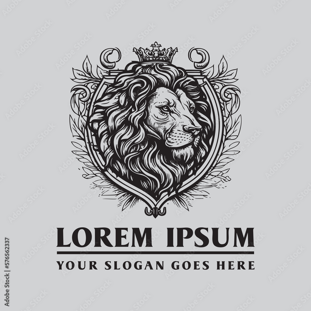 lion icon , animal icon vector lion icon , animal icon vector