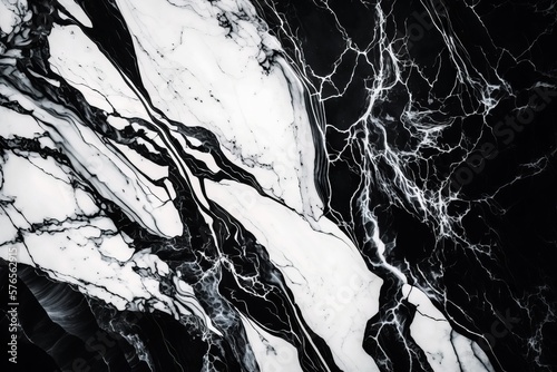 White and black marble surfaces for design backgrounds