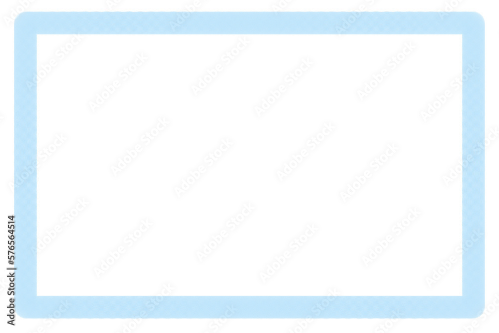 Rectangular blue banner frames, borders, painted on transparent background. Png image. Rectangular blue banner frames, borders, painted on transparent background. Png image.