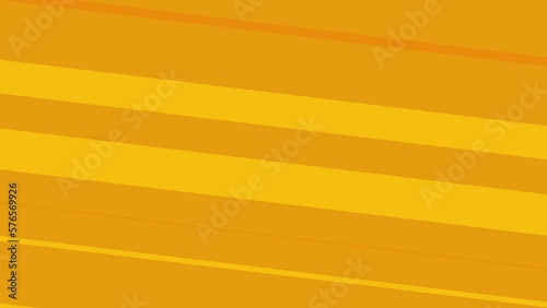 Orange and Yellow Diagonal Lines Loop the Animated Background 4K