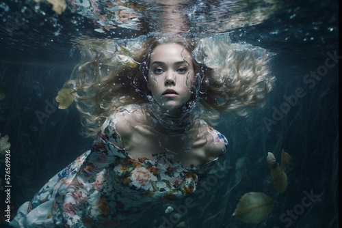underwater lady © devee