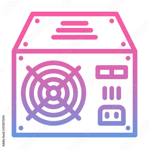 Power Supply Unit Icon
