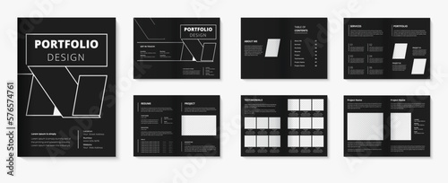 Portfolio design and Architecture Interior portfolio template