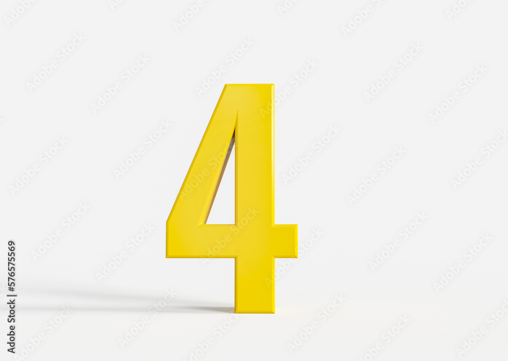 Number 4 Number 4