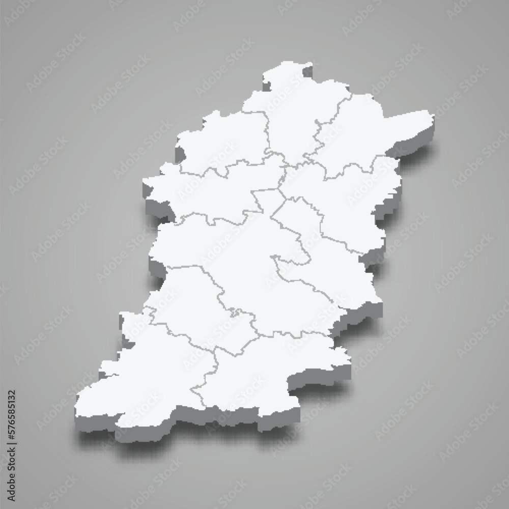 3d isometric map of Shumen is a province of Bulgaria 3d isometric map of Shumen is a province of Bulgaria