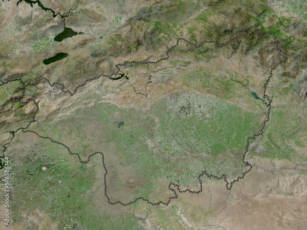 Diyarbakir, Turkiye. High-res satellite. No legend