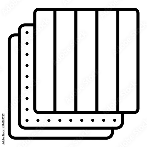 Fabric Layers Icon Style