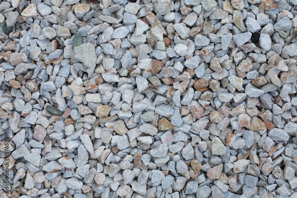 Gray and white pebble banner background Gray and white pebble banner background