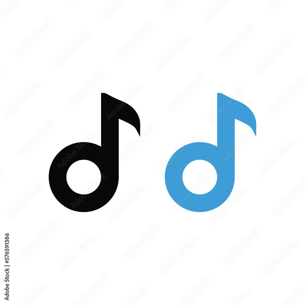 melody key logo icon illustration colorful and outline melody key logo icon illustration colorful and outline