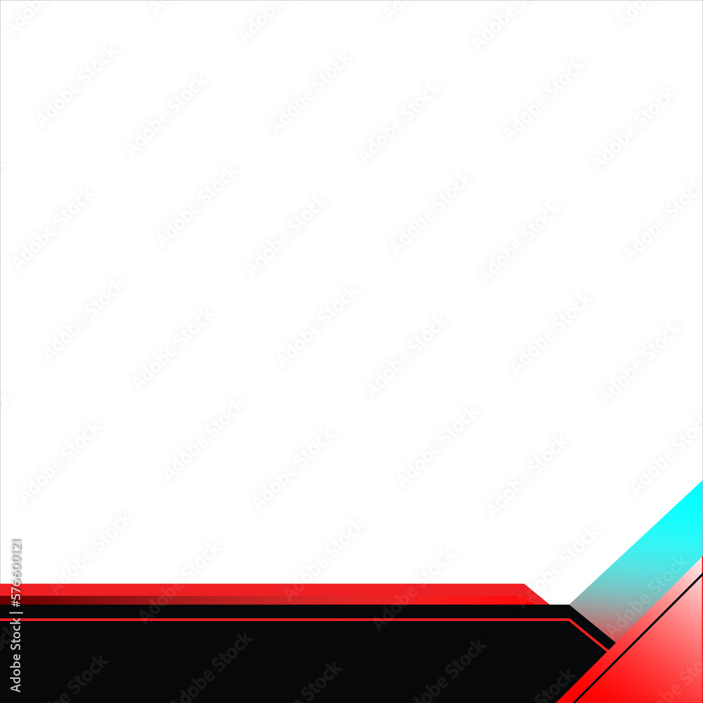 Obraz premium Gradient Modern Footer