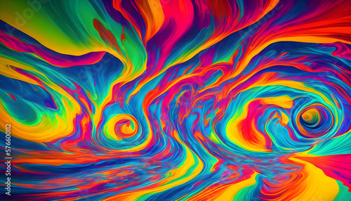 Colorful background with a swirl of colors.