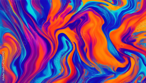 Colorful background with a swirl of paint and the word art on it.