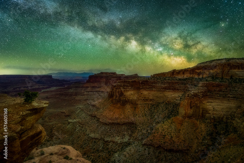 Milky Way in Canyonlands National Park, Utah, USA photo