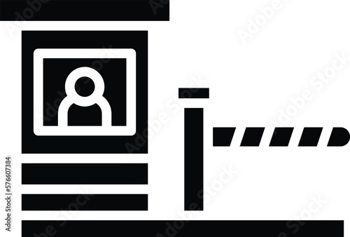 Checkpoint Vector Icon Design Illustration
