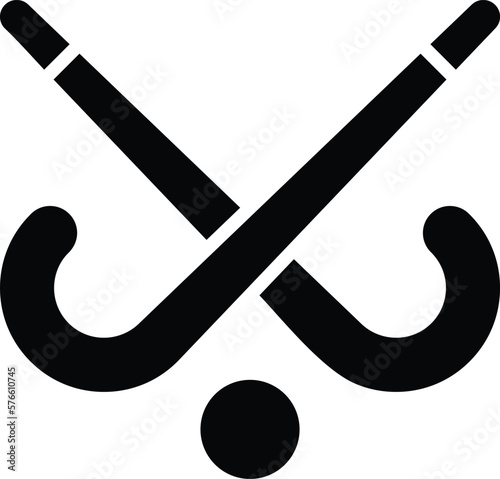 Hockey Vector Icon Design Illustration