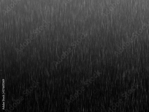 Fototapet pouring rain texture on black background