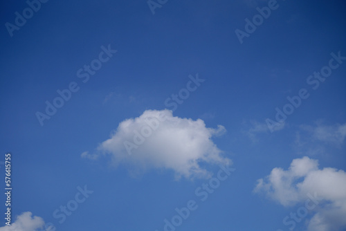 Stratus cumulus alto nimbo clouds in the blue sky is weather messengers