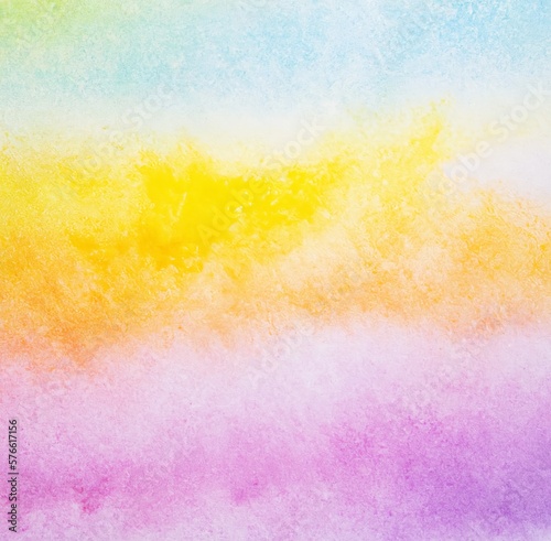 Vivid pastel watercolor background, Generative AI