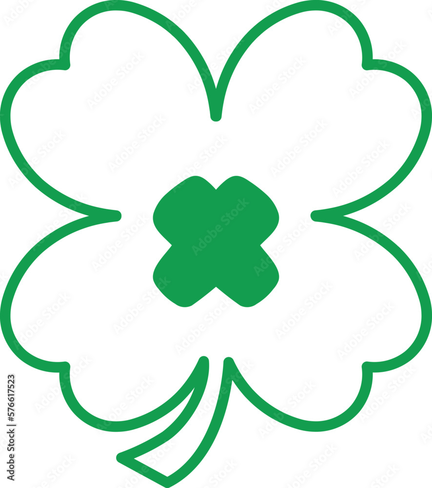 St Patrick Hold Clover Leaf Symbol Multiply St Patrick Hold Clover Leaf Symbol Multiply
