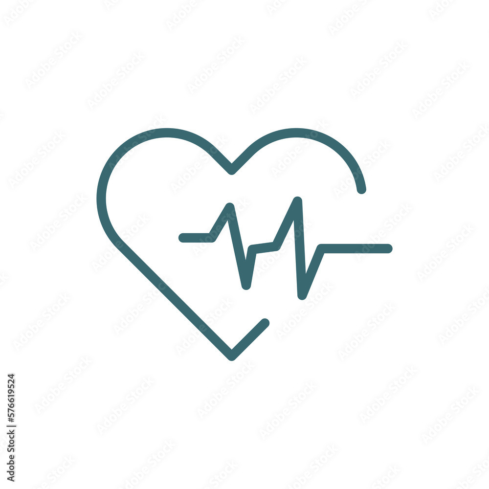 fitness heart icon. Thin line fitness heart icon from Fitness and Gym collection. Outline vector isolated on white background. Editable fitness heart symbol can be used web and mobile fitness heart icon. Thin line fitness heart icon from Fitness and Gym collection. Outline vector isolated on white background. Editable fitness heart symbol can be used web and mobile